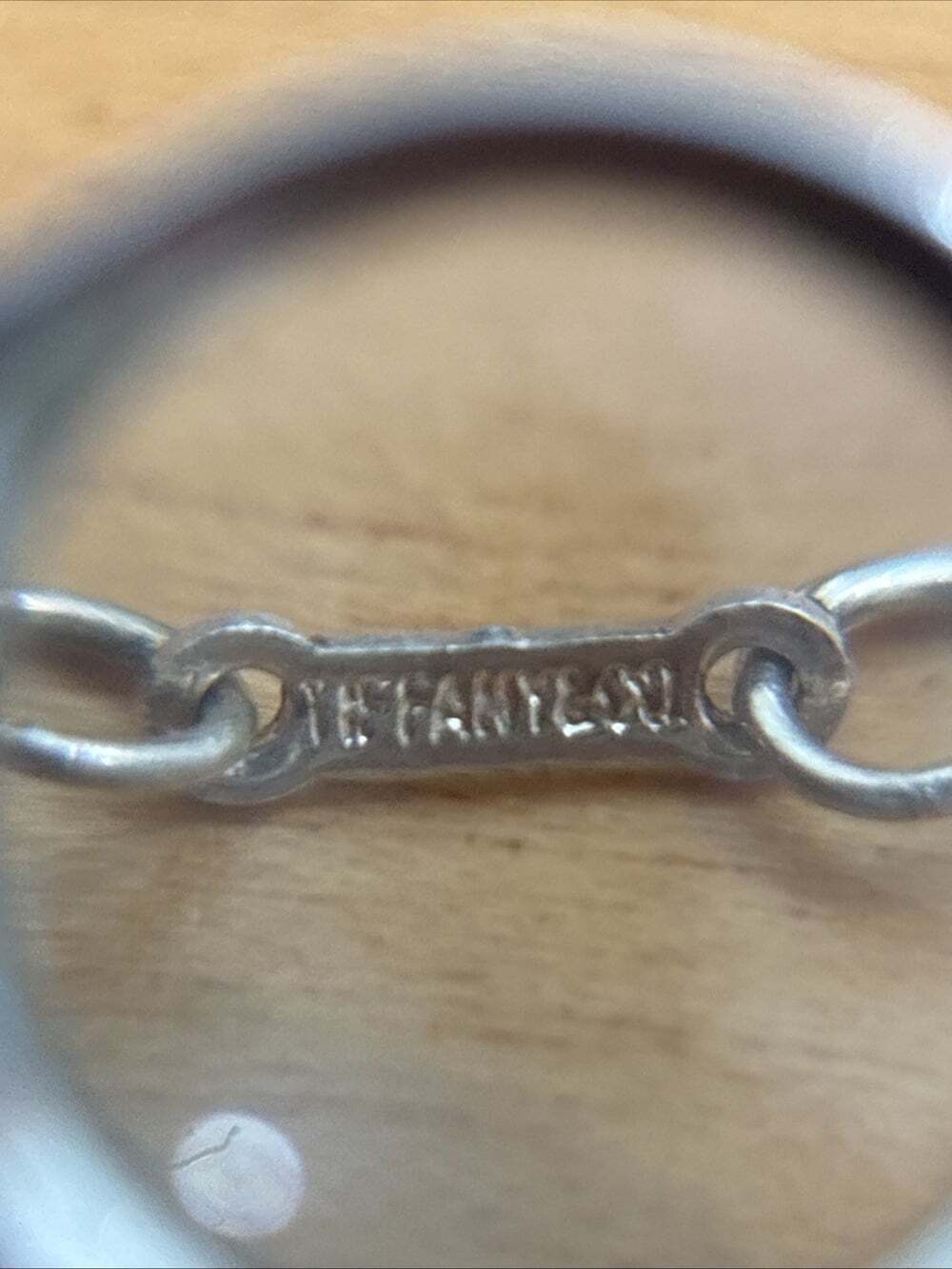 Tiffany & Co. Sterling 15mm Fold Heart Elsa Peretti Necklace Pendant 16.5" Chain - Picture 5 of 14